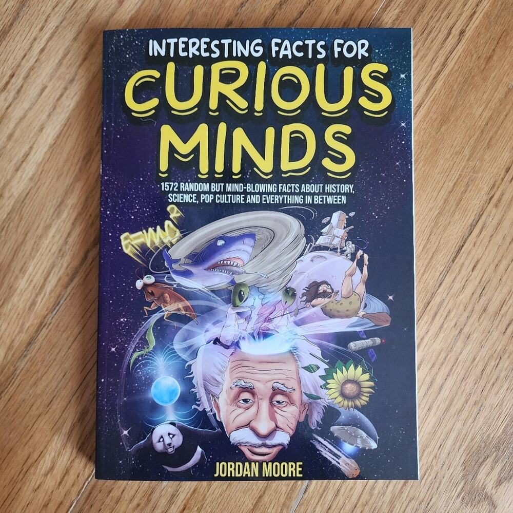 Interesting Facts for Curious Minds Illustrated Non-Fiction Paperback Book